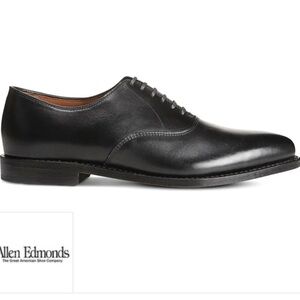 Allen Edmonds Carlyle Plain-toe Oxford Dress Shoe Black (8830) size 11 D